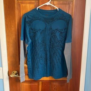 Vintage Small HELIX long sleeve T-shirt